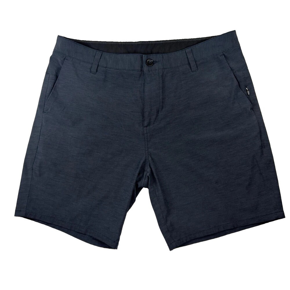 Vuori Aim Shorts Mens 34 Charcoal Gray Performance Chino Hybrid Stretch